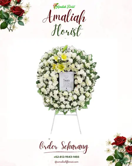 Krans Bunga Duka Margo Mulyo